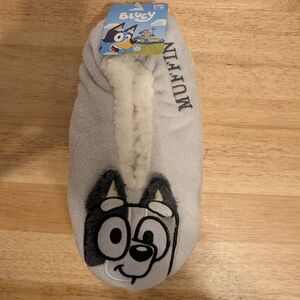Bluey Gray Kids Slippers